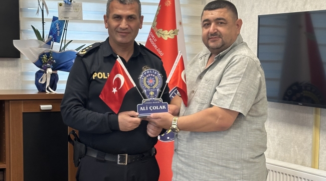 BADEMCİ'DEN ÇOLAK'A HAYIRLI OLSUN ZİYARETİ
