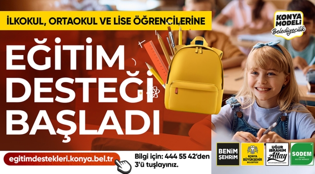BAŞKAN ALTAY: "EĞİTİM DESTEĞİMİZE BAŞVRULAR BAŞLADI"