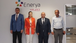 BAŞKAN ÖZTOKLU'DAN ENERYA'YA ZİYARET 