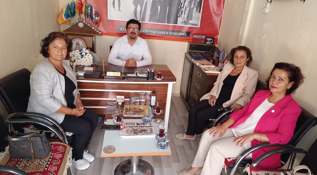 CHP AKŞEHİR'DEN GAZETEMİZE ZİYARET 