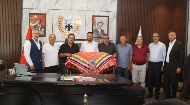 KONYA YÖRÜK TÜRKMEN DERNEĞİ'NDEN BAŞKAN MEŞE'YE ZİYARET 