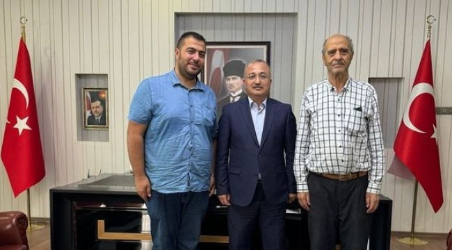 ŞEHİT AİLELERİNDEN KAYMAKAM ÖZEL'E ZİYARET 