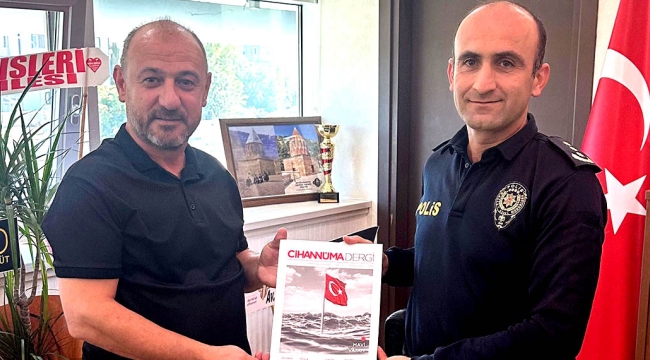 Terkenli'den Emniyet Müdürü Ekerbiçer'e Ziyaret