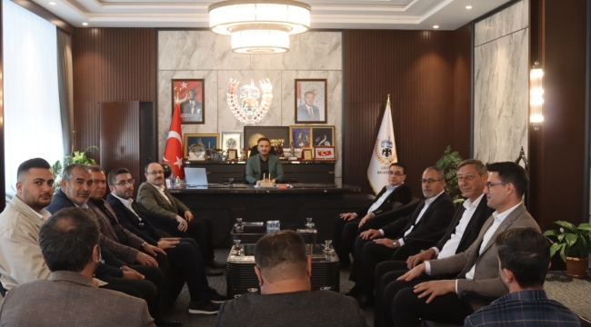 AK PARTİ KONYA HEYETİNDEN BAŞKAN MEŞE'YE ZİYARET 
