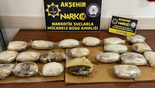 Akşehir'de Yaklaşık 5 Milyon Liralık Uyuşturucu Yakalandı 