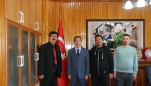 Akşehir Gazeteciler Cemiyeti'nden Müftü Müjdeci'ye Ziyaret 