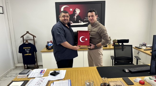 Bademci, Okçu'yu ziyaret etti  