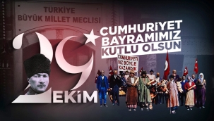 BAŞKAN ALTAY: "CUMHURİYET BAYRAMI'MIZ KUTLU OLSUN" 