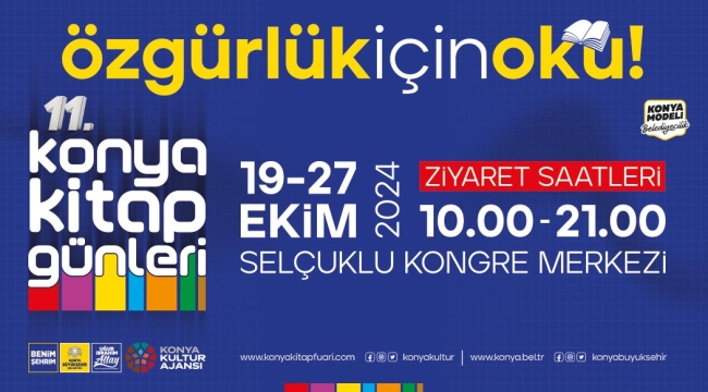 BAŞKAN ALTAY TÜM KİTAPSEVERLERİ 11. KONYA KİTAP GÜNLERİ'NE DAVET ETTİ