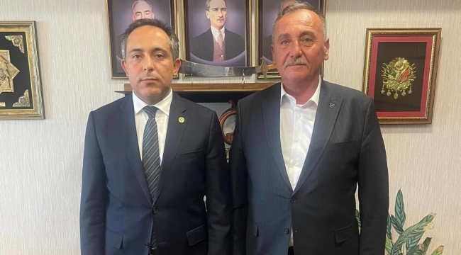 BAŞKAN ÇİL'DEN VEKİL KOÇAK'A ZİYARET 