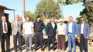 BAŞKAN GÜNALTAY VE KAYMAKAM PELVAN'DAN MAHALLE ZİYARETLERİ 