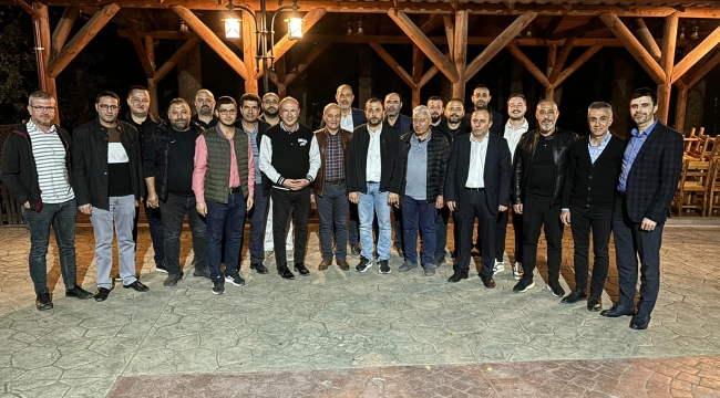 BAŞKAN KÖKSAL AKİNDER ÜYELERİ İLE BULUŞTU 