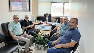 CAN-İLİM-DER'DEN ŞUBE MÜDÜRÜ ÖNCEL'E HAYIRLI OLSUN ZİYARETİ 