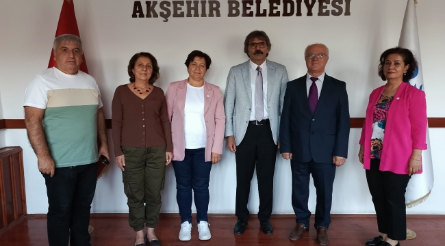 CHP TUNCELİ İL BAŞKANI ÖZCAN'DAN AKŞEHİR'E ZİYARET 