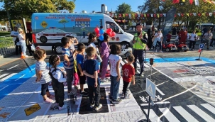 Jandarma ekiplerinden 779 öğrenciye trafik eğitimi 