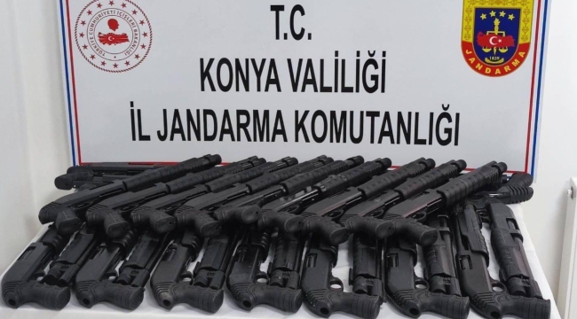 Konya'da silah kaçakçılığı operasyonu: 1 tutuklama 