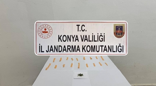 Konya'nın 2 ilçesinde jandarmadan uyuşturucu operasyonu 