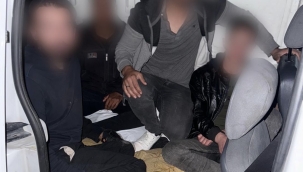Konya polisinden kaçak göçmen operasyonu! 