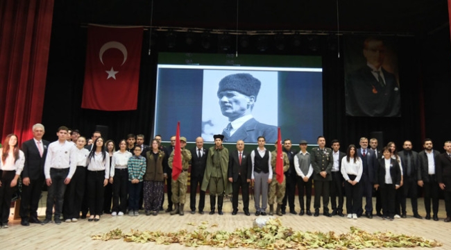 AKŞEHİR ATASINI ANDI 