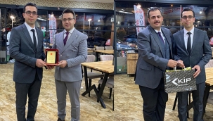 Akşehir Cumhuriyet Savcısı Hacı Yusuf Satıcı İçin Veda Yemeği Düzenlendi 