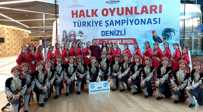 Akşehir Ekibi Türkiye Dördüncüsü Oldu 
