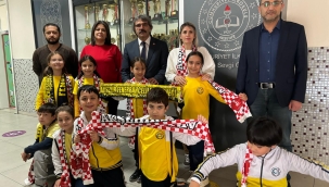 AKŞEHİR SPOR AS BAŞKANINDAN CUMHURİYET İLKOKULU'NA ZİYARET 