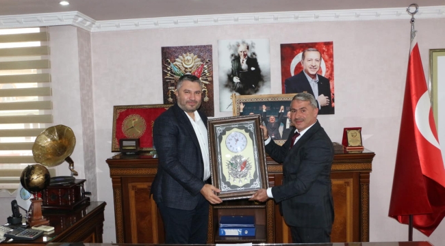 BAKAN YARDIMCISI İNAN'DAN BAŞKAN GÜNALTAY'A ZİYARET 