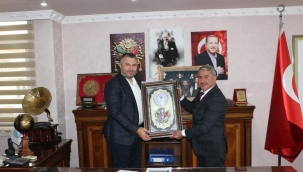 BAKAN YARDIMCISI İNAN'DAN BAŞKAN GÜNALTAY'A ZİYARET 