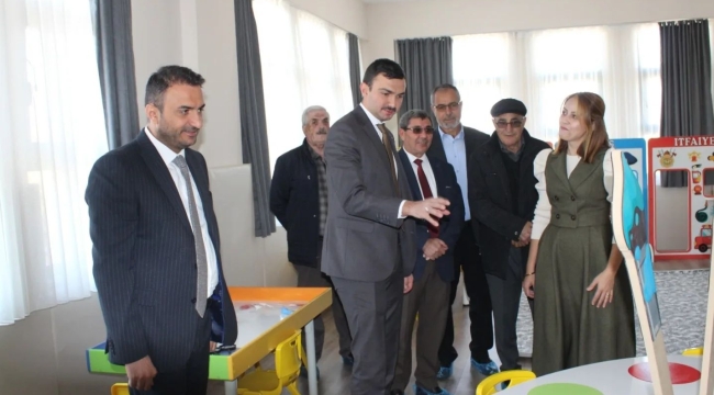 ÇELTİK ANAOKULU ATÖLYE SINIFININ AÇILIŞI GERÇEKLEŞTİRİLDİ.