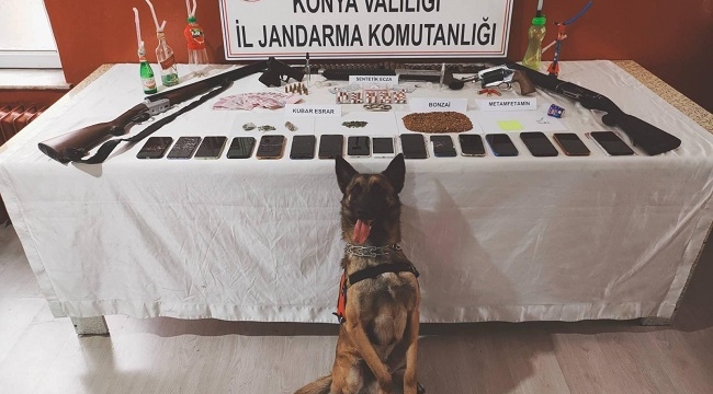 Jandarma'dan uyuşturucu operasyonu!