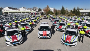 Konya Emniyeti'ne 238 yeni araç kazandırıldı! 