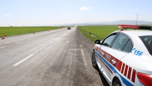 Konya Jandarma'dan denetim ve radar uygulaması 