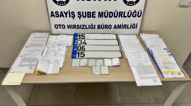 Konya polisinden 'Change' araç operasyonu: 117 gözaltı! 