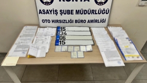 Konya polisinden 'Change' araç operasyonu: 117 gözaltı! 