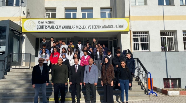  MÜFTÜ MÜJDECİ , TİCARET LİSESİ ÖĞRENCİLERİ İLE BULUŞTU