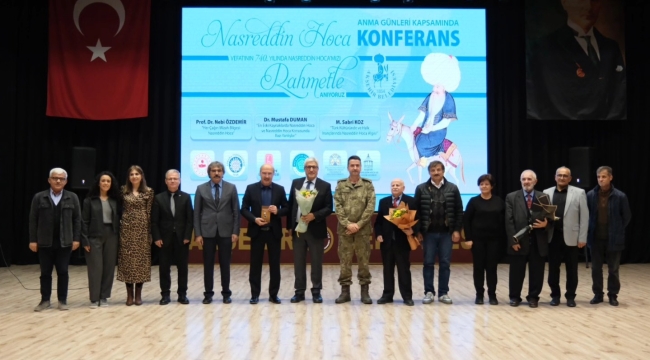 Nasreddin Hoca Anma Günleri Kapsamında Akşehir'de Anlamlı Konferans: 