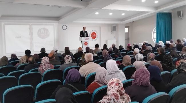 Umrecilere  Yönelik Eğitim Semineri Düzenlendi. 