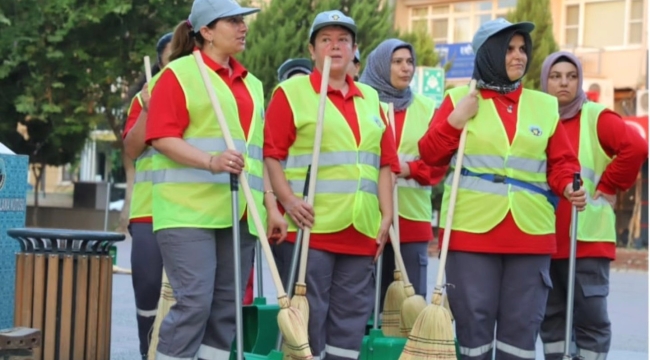 AKŞEHİR BELEDİYESİ'NDEN KADIN PERSONEL İSTİHDAMI 