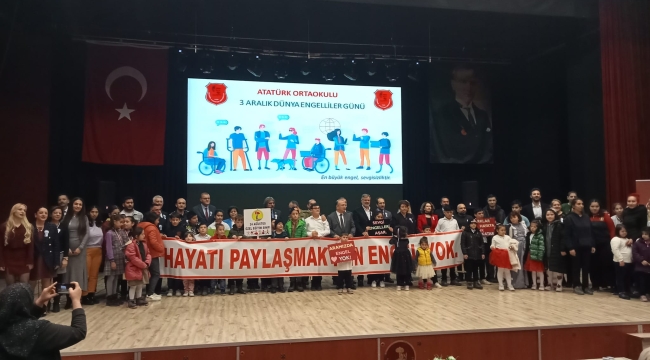 AKŞEHİR'DE ENGELLİLER GÜNÜ PROGRAMI BÜYÜK İLGİ GÖRDÜ