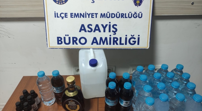 Akşehir'de Sahte İçki Operasyonu 