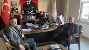 BAŞKAN ÇİL'DEN TARIM İLÇE MÜDÜRLÜĞÜNE ZİYARET 