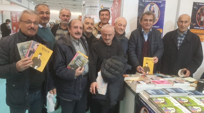 BÜLENT KESKİN ANKARA FUARINDA OKURLARIYLA BULUŞTU 