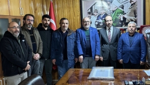 CAN-İLİM-DER'DEN İLÇE MÜFTÜSÜ MÜJDECİ'YE ZİYARET 