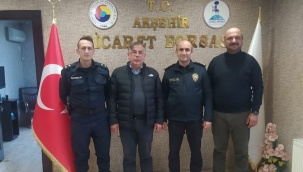 EKERBİÇER VE ERDEM'DEN TİCARET BORSASINA ZİYARET 