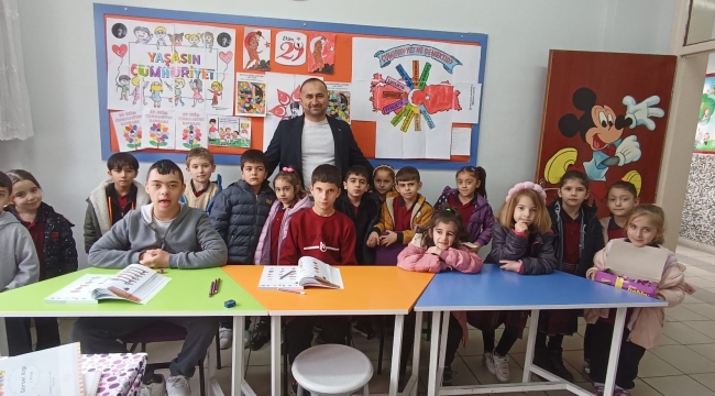 Haydar Tuna İlkokulu Öğrencilerinden Anlamlı Ziyaret 