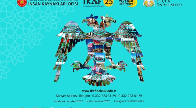 İç Anadolu'nun En Büyük Kariyer Etkinliği 'İKAF-25' Konya'da Düzenlenecek