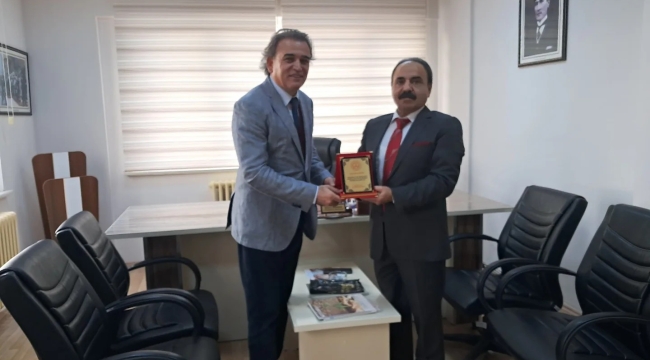 İŞCAN'DAN KESKİN'E TEŞEKKÜR ZİYARETİ 