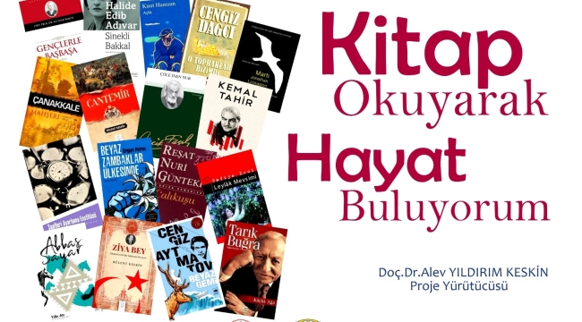 "KİTAP OKUYARAK HAYAT BULUYORUM'' 