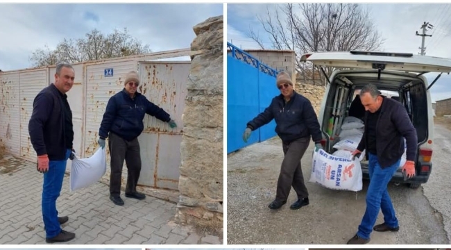 KOÇYAZILILAR DERNEĞİ'NDEN İHTİYAÇ SAHİPLERİNE UN YARDIMI 