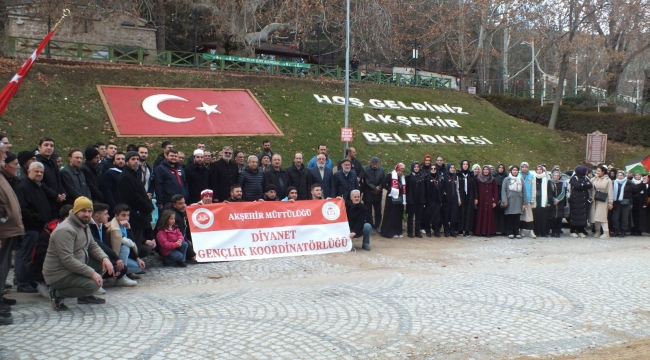 SARIKAMIŞ ŞEHİTLERİ ANISINA ANMA YÜRÜYÜŞÜ DÜZENLENDİ.